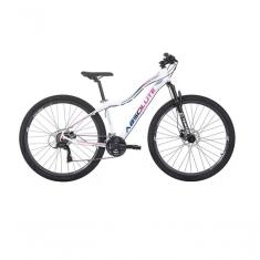 Bicicleta Aro 29 Absolute Hera Feminina 24v Freios A Disco Hidráulicos Garfo Suspensão - Branco