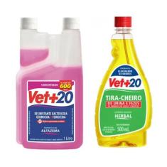 Desinfetante Concentrado Bactericida 1L + Brinde - VET+20