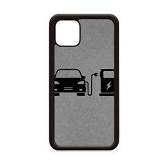 Capa preta Charing Energy Vehicles Protect Environment para iPhone 11 Pro Max para Apple Mobile Case Shell
