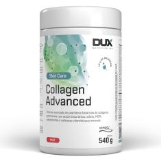 Collagen Advanced Colágeno Hidrolisado Verisol Ácido Hialurônico 540g Maçã DUX Nutrition 