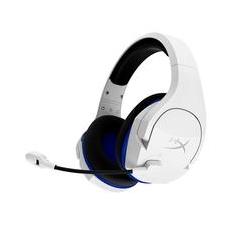 Headset Sem Fio Gamer HyperX Cloud Stinger Core, Drivers 40mm, PS5 PS4 e PC, Branco e Azul - 4P5J1AA