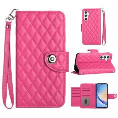 Para Samsung Galaxy A54, capa carteira com alça de pulso, capa flip de couro com fecho magnético com 7 cartões e 1 compartimento para dinheiro, capa de telefone com suporte para Samsung A54 5G 6,4