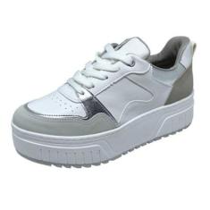 Tenis Feminino Flatform Casual Via Marte 084-007-Feminino
