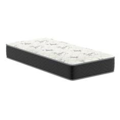 Colchão Solteiro Jade D28 (24x88x188) Preto e Branco - Modern