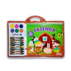 Livro - Fazenda - Cores em ação