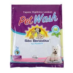 Tapete Higiênico Petwash Lavável Rosa para Cães Tamanho M