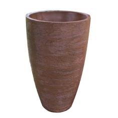 Vaso Planta 80x50 Oval Moderno Polietileno