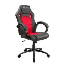 Cadeira Gamer Husky Gaming Snow, Preto e Vermelho, Cilindro de Gás Classe 4, Base em Metal, Roda em Nylon - HSN-BR