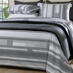 Jogo de Cama Queen 4 Peças 100% Algodão Essenciale
