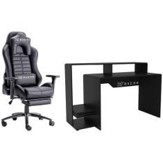 Cadeira Gamer XT Racer Reclinável Giratória Preta 