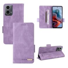 Capa flip para celular Compatível com capa carteira Motorola Moto G34 5G, capa flip de couro PU com porta-cartões [capa interna de TPU à prova de choque], capa de telefone, capa de proteção com fecho