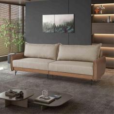 Sofá 1,50m Califórnia com Molas Ensacadas e Espuma D33 com 2 Lugares F