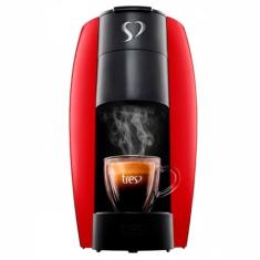 3 Corações TRES Cafeteira Espresso e Multibebida LOV Vermelha - 127V