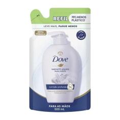Refil Sabonete Líquido Para Mãos Dove Nutrição Profunda 500ml