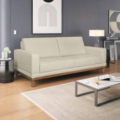 Sofá 3 Lugares em Linho Cronus Cru