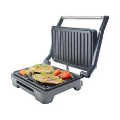 Grill mallory asteria compact 900w inox - 127v, Preto e Prata, 110V