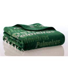 Cobertor Palmeiras Solteiro Jolitex 1,50x2,20m Raschel