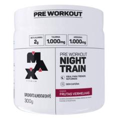 Pré Treino Max Titanium Night Train Sem Cafeína 300g Complet, Frutas V