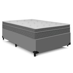 Cama Base Box Casal C/ Colchão Confort Tec138x188x39 Premium - ProMax,