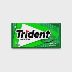 Chiclete Trident Menta 8g com 5 Unidades