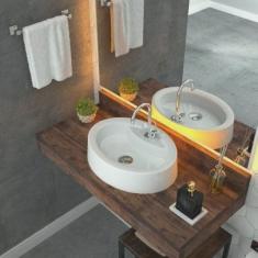 Kit Cuba OV43 com Válvula Click Botão 1 Polegada B Compace