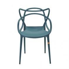 Cadeira Polipropileno Allegra Rivatti Verde Petróleo