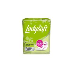 Absorvente Ladysoft Normal Suave Com Abas Com 8 Unidades