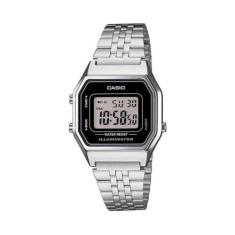 Relógio Casio Vintage Prata Feminino LA680WA-1DF-SC