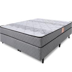 Cama Box Casal Ortopédico Espuma D33 Firme 138x188x51cm BF Colchões