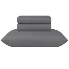 Jogo Lençol Microfibra Cama Queen 4 Peças Paco Milano - Sultan