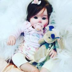 Bebe reborn  corpo de tecido     - kelly lemos, Branco