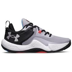 Tênis de Basquete Under Armour Dagger Cinza-Masculino
