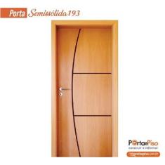 Folha de Porta Frisada HDF Modelo 193 Mapaf, 82 cm