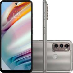 Smartphone Moto G60 128GB 6GB RAM 4G Wi-Fi Dual Chip Câmera Tripla + Selfie 32MP Tela 6.8" Champagne