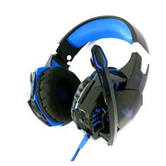 Headset Gamer USB P2 c/Microfone Cabo 2m KP-455 Azul