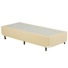 Cama Box SOLTEIRO Universal Cosmopolita Bege - 088x188