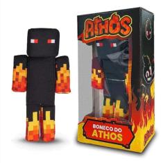 Boneco de Pelucia Athos Articulado 32cm Youtuber Streamer Cosmo Kids P