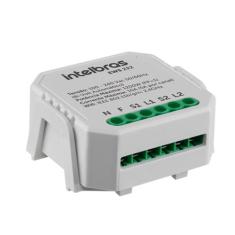 Controlador  inteligente ews 222 interruptor wi-fi intelbras