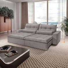 Sofá Grecia Veludo 02 Módulos De 120m B25cm Meu Sofá Online B026 Veludo Prata