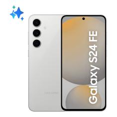 Smartphone Samsung Galaxy S24 FE 5G 128GB Cinza, RAM 8GB, Câmera Tripla Traseira de 50MP, Selfie de 10MP, Tela 6.7"