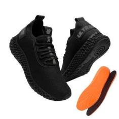 Tênis Feminino Esportivo Caminhada Academia Ginástica Com Palmilha Gel b-Feminino