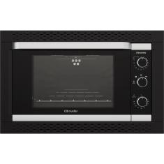 Forno Elétrico de Embutir Mueller 44 Litros Decorato Preto G3 - 220V