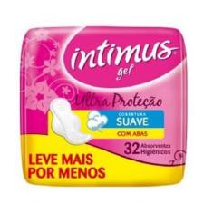 Absorvente Intimus normal suave com abas 32 unidades