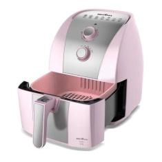 Fritadeira Air Fryer Britânia Rosa Sem Óleo 1500w 5,5 Litros - 110v ou