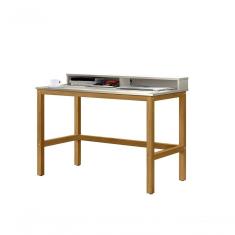 Escrivaninha Califórnia Branco / Amêndoa - Tebarrot