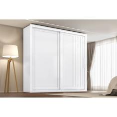 Guarda-roupa 2 Portas 4 Gavetas Trianon Branco Absoluto