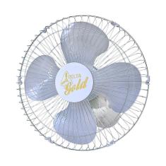 Ventilador De Parede Venti-Delta Gold 50cm Branco/Cromado Bivolt 71-5328