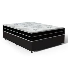 Cama Box com Colchão de Espuma D45 Pillow In Anjos OrtoConfort Casal 1