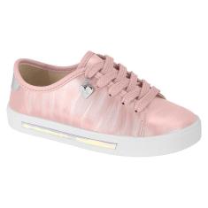 Tênis Infantil Molekinha Coração Casual Menina-Feminino