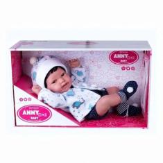 Boneca Anny Doll Baby Menino Cotiplas 2440